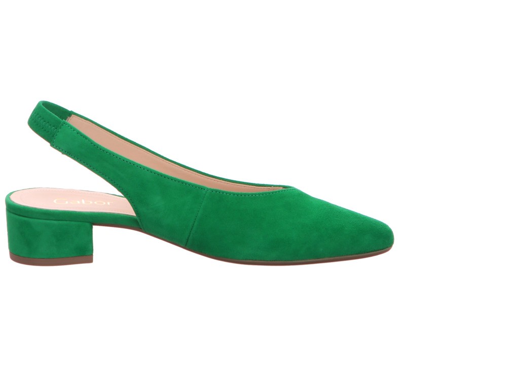 GABOR Ballerinas grün Gabor Fashion Slingpumps 41.520.11 grün