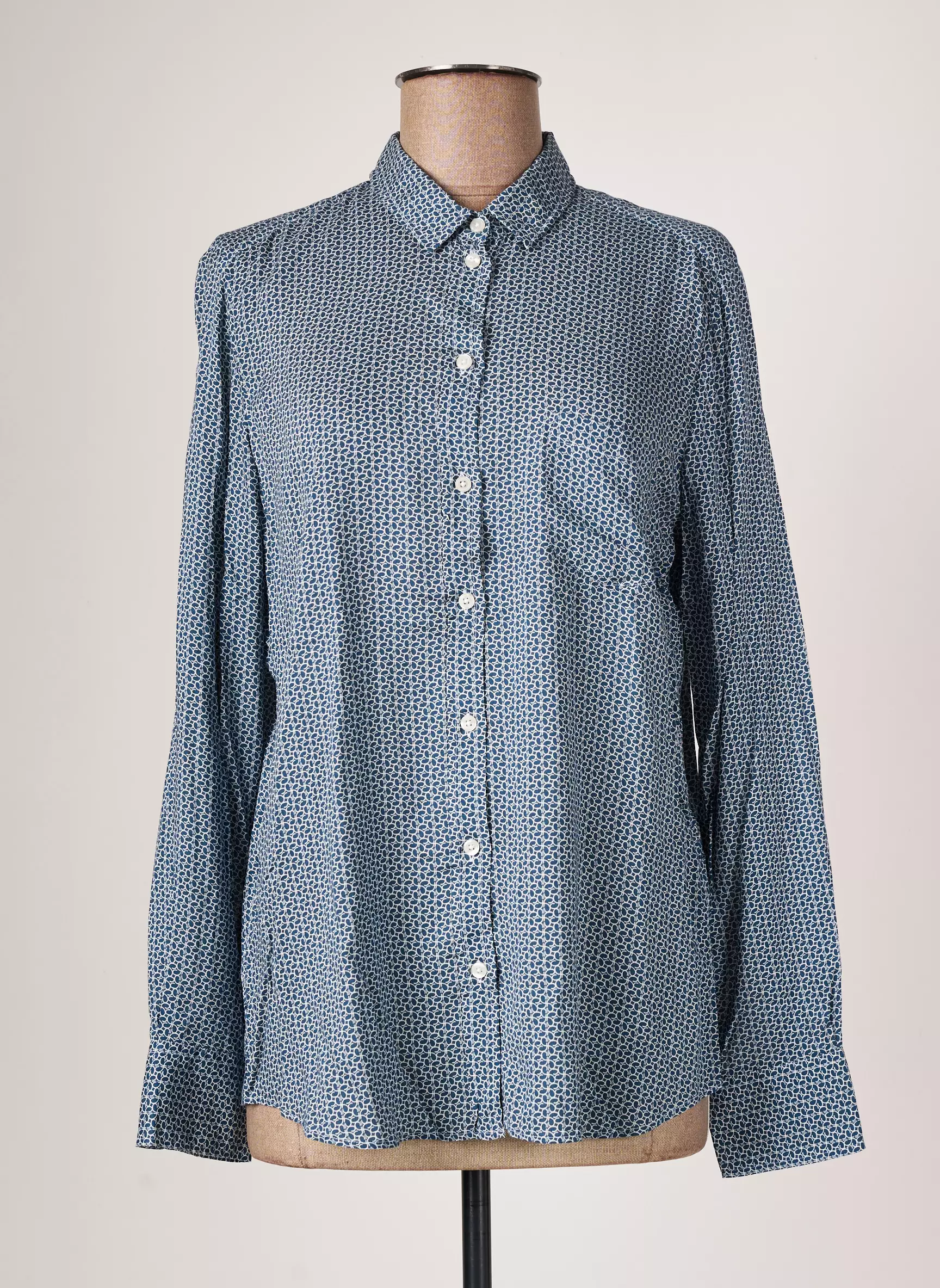 Ox Ville Chemisiers Femme couleur bleu