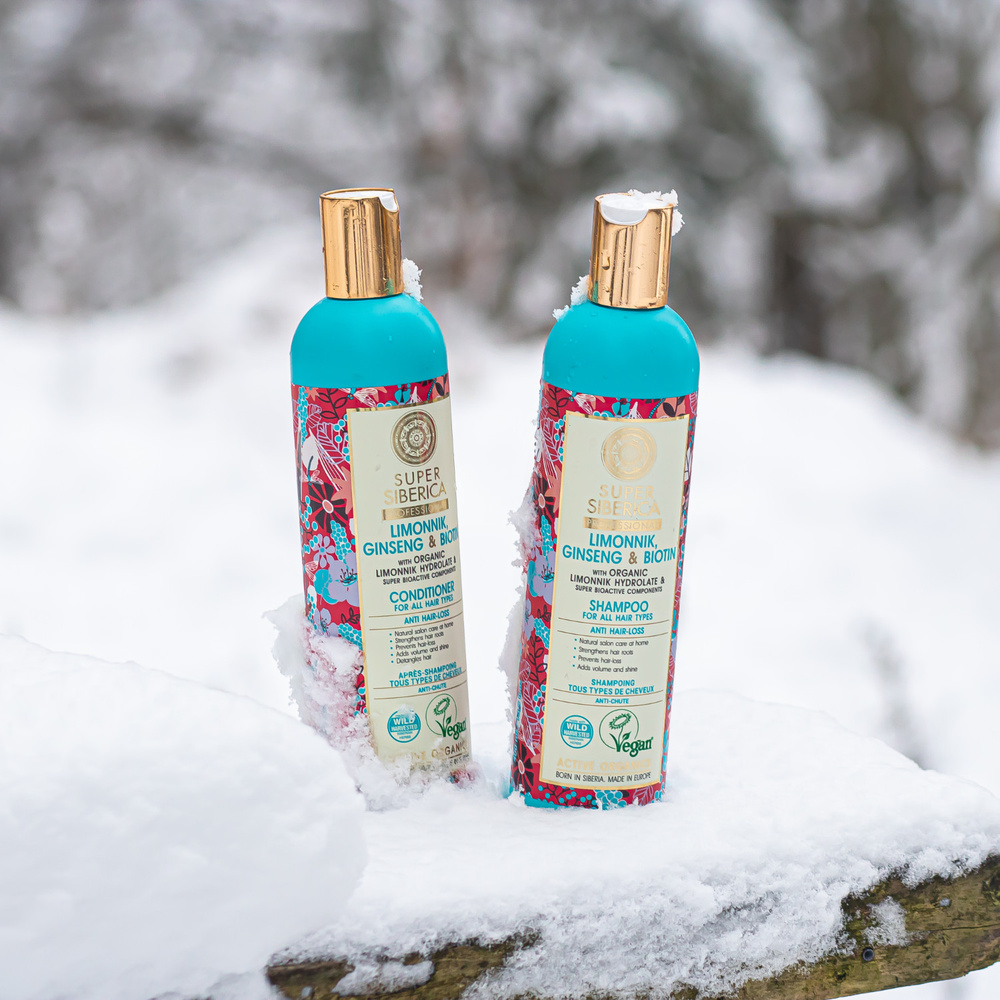 Natura Sibérica Shampoing Schisandra et Ginseng Shampoing Anti-Chute