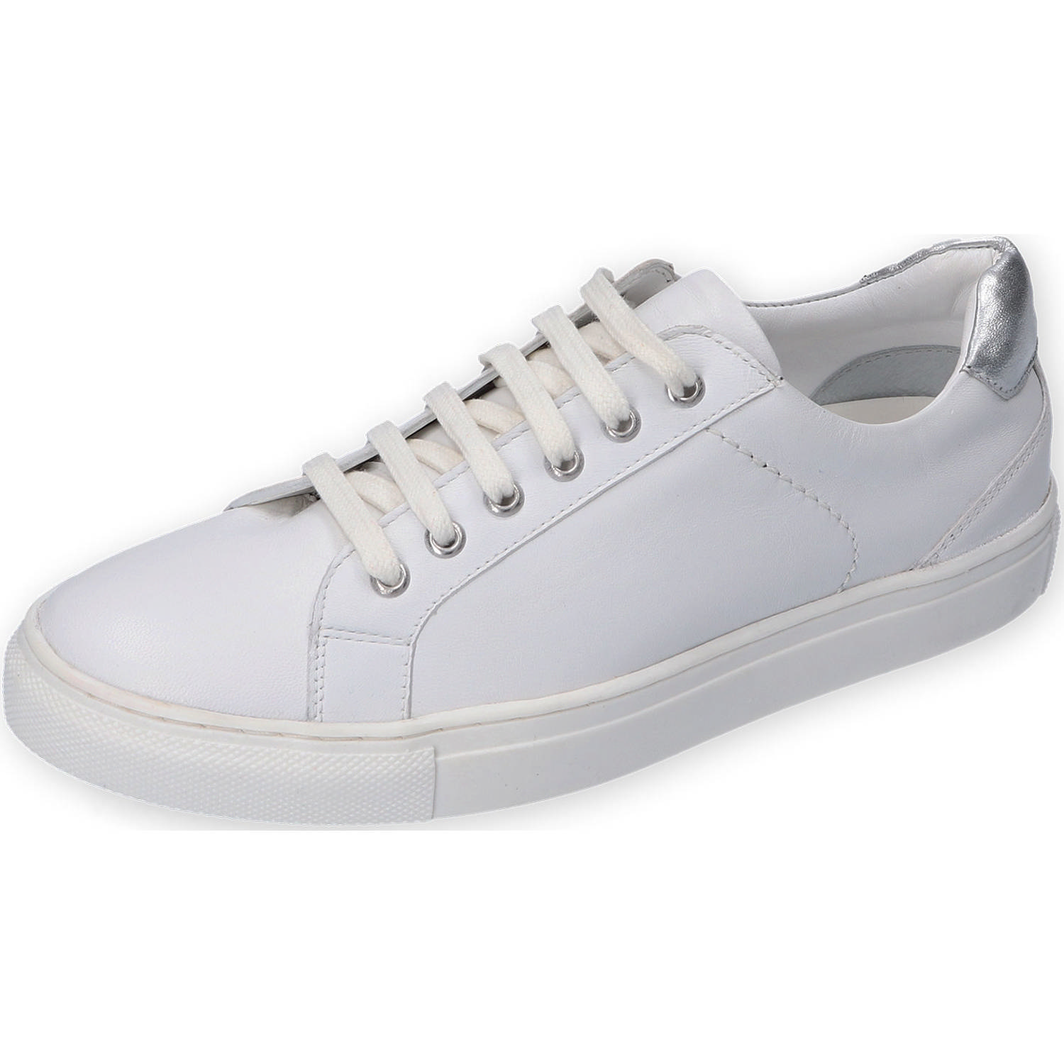 Dockers 44SO209, Sneakers Low, Damen, Weiß (Weiss/Silber)