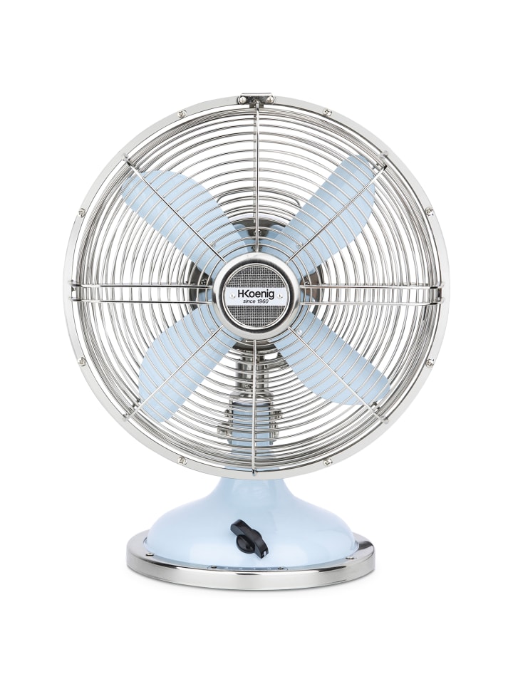 HKoenig Tischventilator JOE50  in Blau günstig kaufen onesize