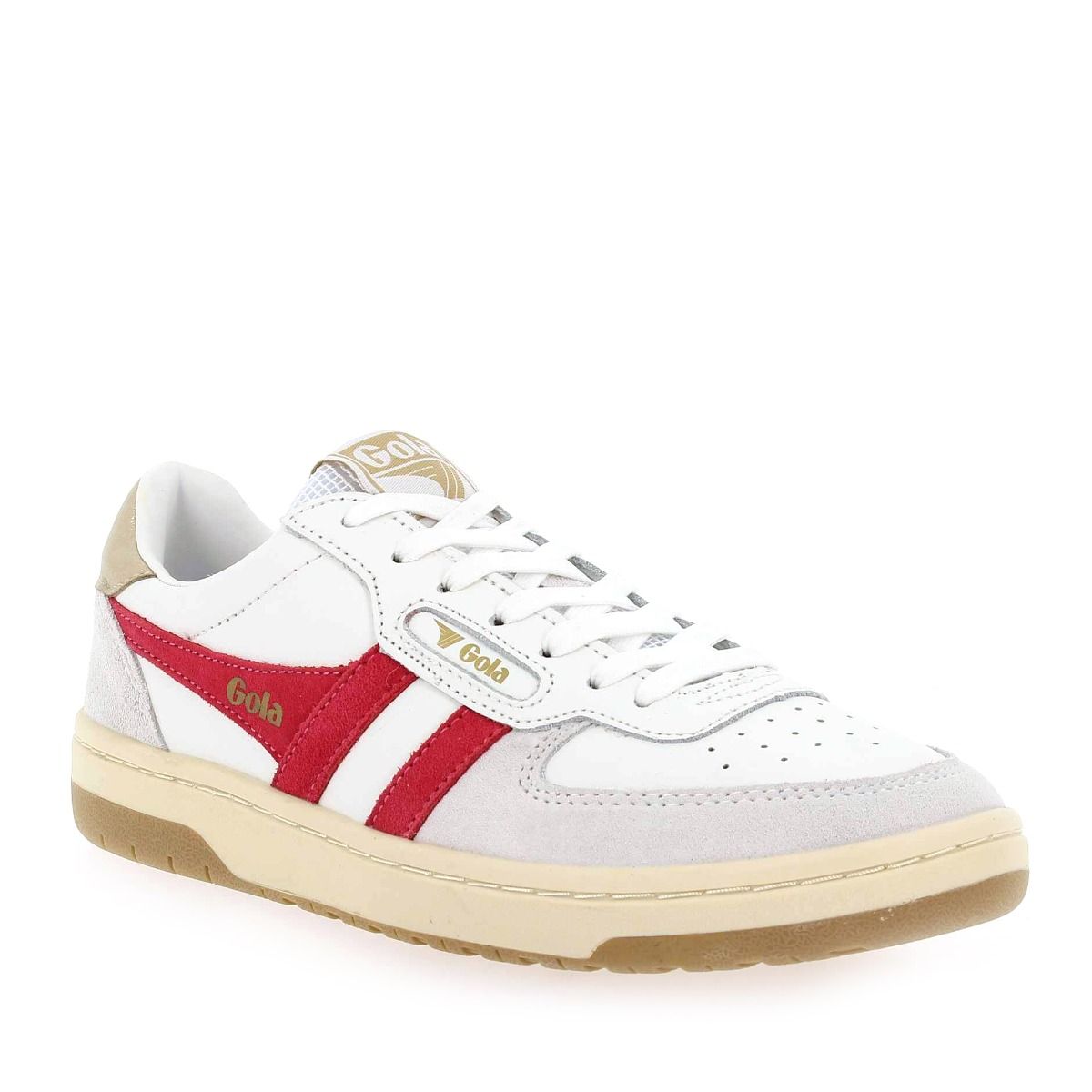 Gola  HAWK CLB336 - Blanc Rouge