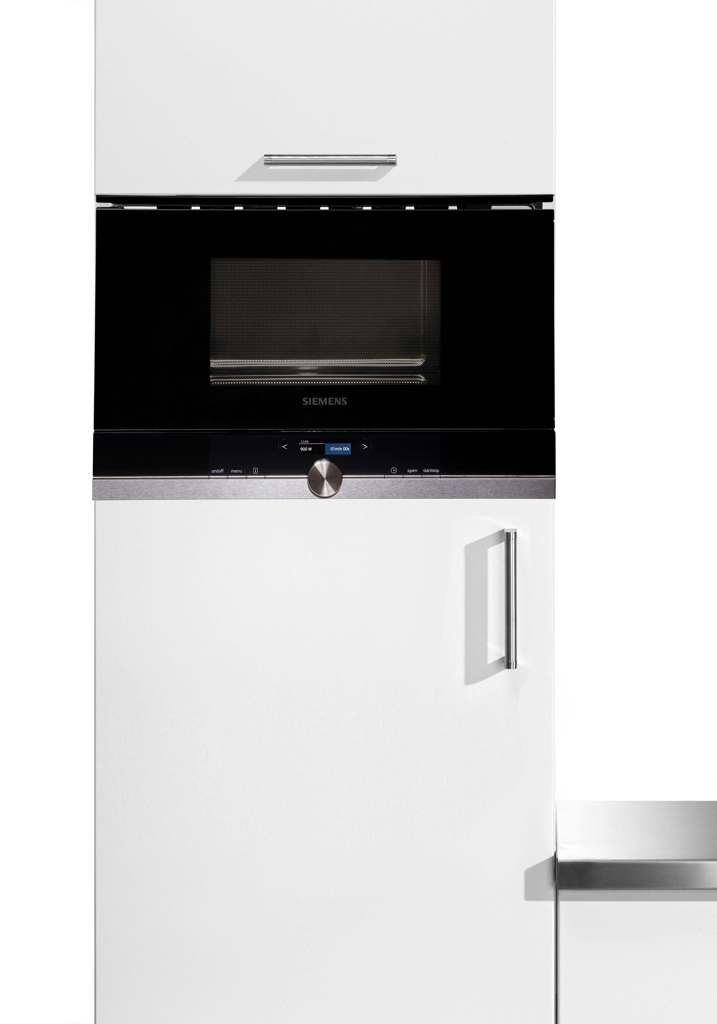 SIEMENS Einbau-Mikrowelle BF634RGS1, Mikrowelle, 21 l