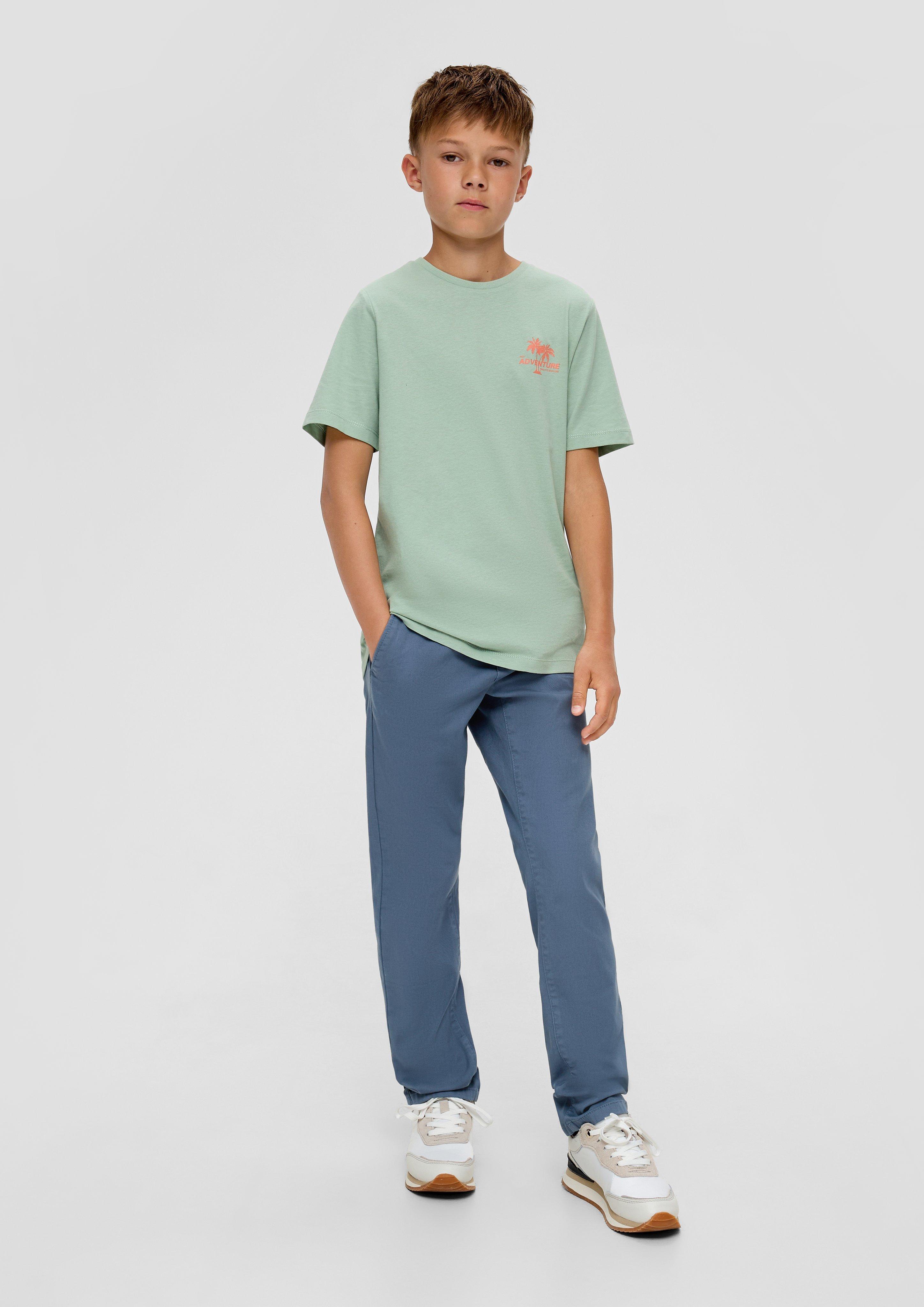 Chino: Hose mit Dobby-Struktur  2132245-5283