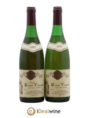 Pernand-Vergelesses Domaine Jeanniard Boudier 1985 - Lot de 2 Bouteilles