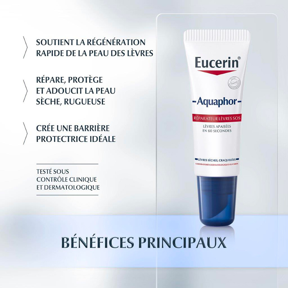 eucerin Eucerin Aquaphor Réparateur Lèvres SOS Soin pour les lèvres