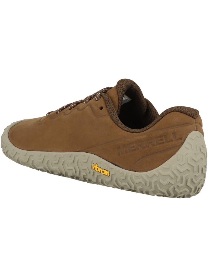 Merrell Barfußschuhe Vapor Glove 6 Leather in hellbraun günstig kaufen