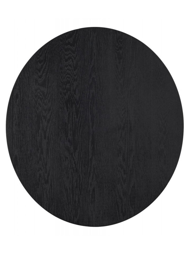 KADIMA DESIGN Esstisch Rund Schwarz 90x90x75 cm | Modernes Design in Schwarz günstig kaufen onesize
