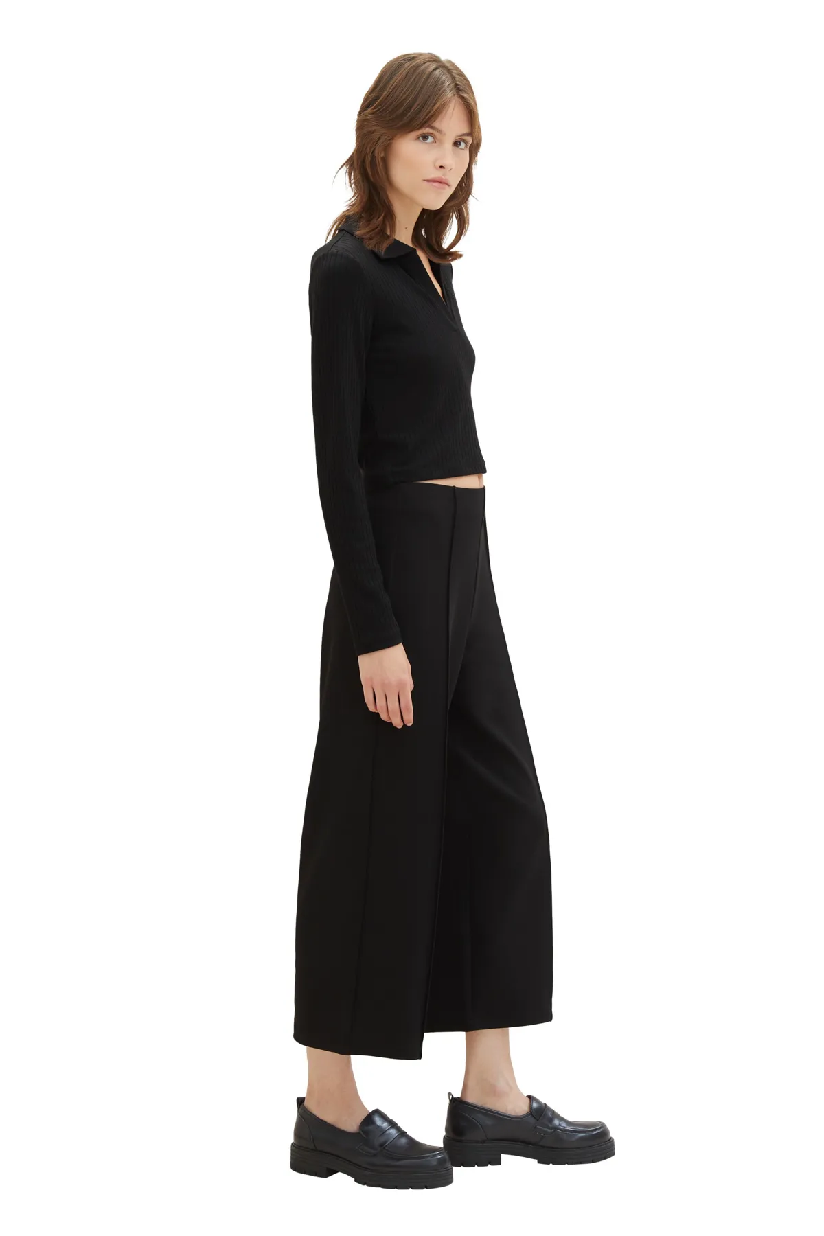 Tom Tailor Denim  Hose Frau / Mädchen tiefschwarz