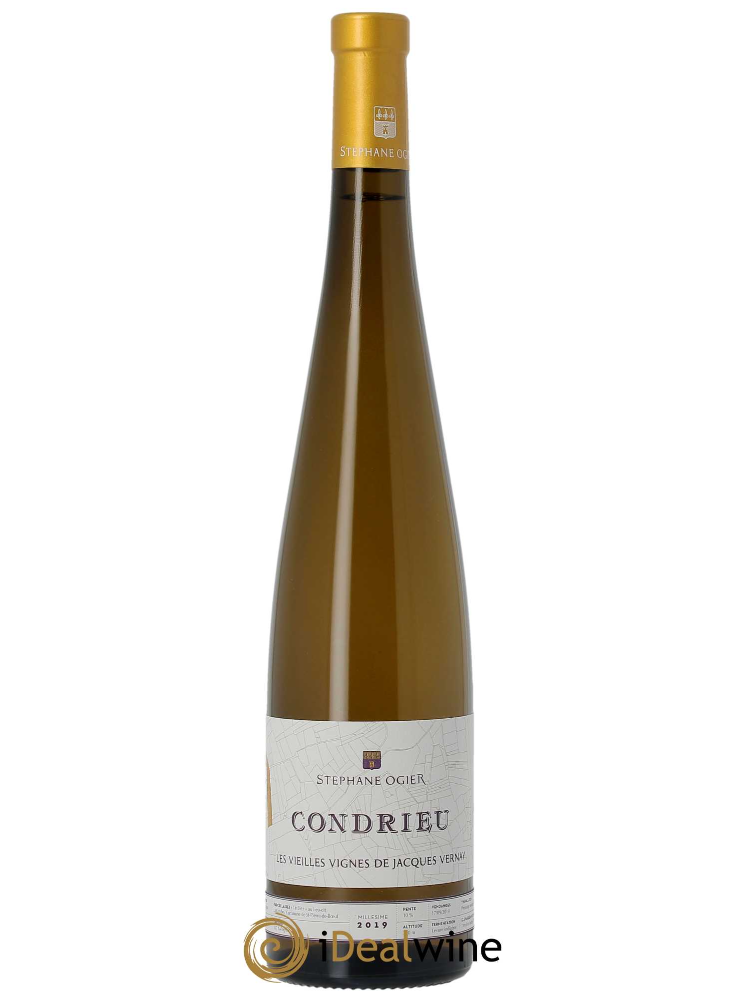 Condrieu Les Vieilles Vignes de Jacques Vernay Stéphane Ogier  2019 - Lot de 1 Bouteille