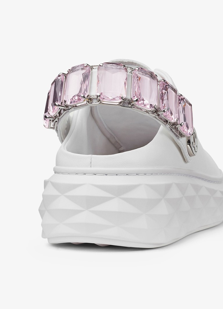 Jimmy Choo Diamond Sling kedas no jēra ādas