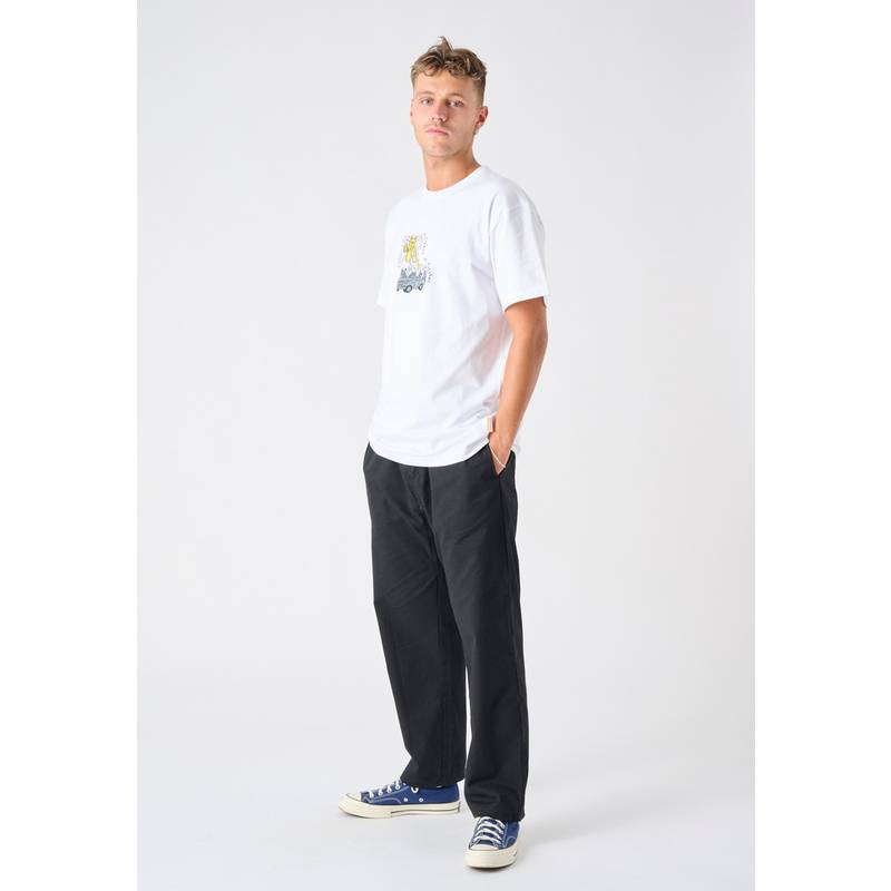 Cleptomanicx Butterfly Buster Printshirt Herren