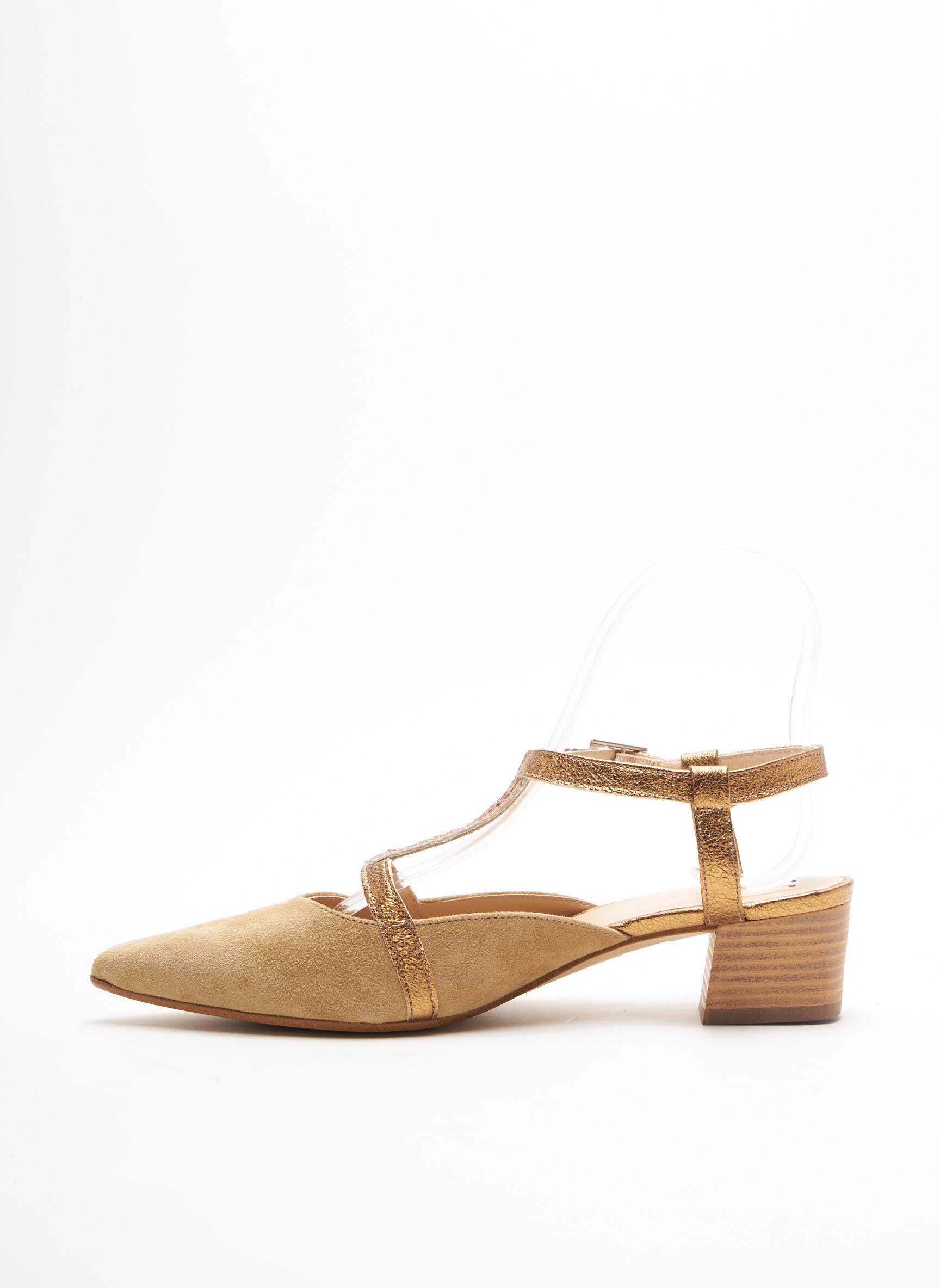 France Mode Sandales Nu Pieds Femme couleur marron