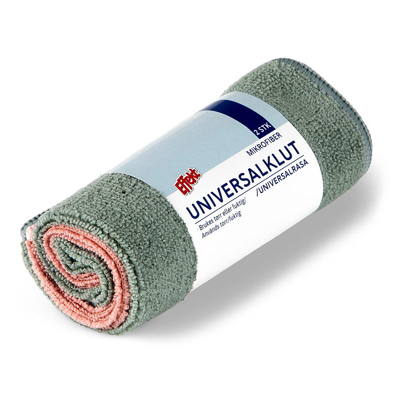 Effekt Universalklut 2-pk mikrofiber