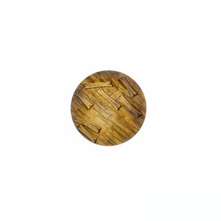 Wooden Planks 80 mm Round Base Topper (1)