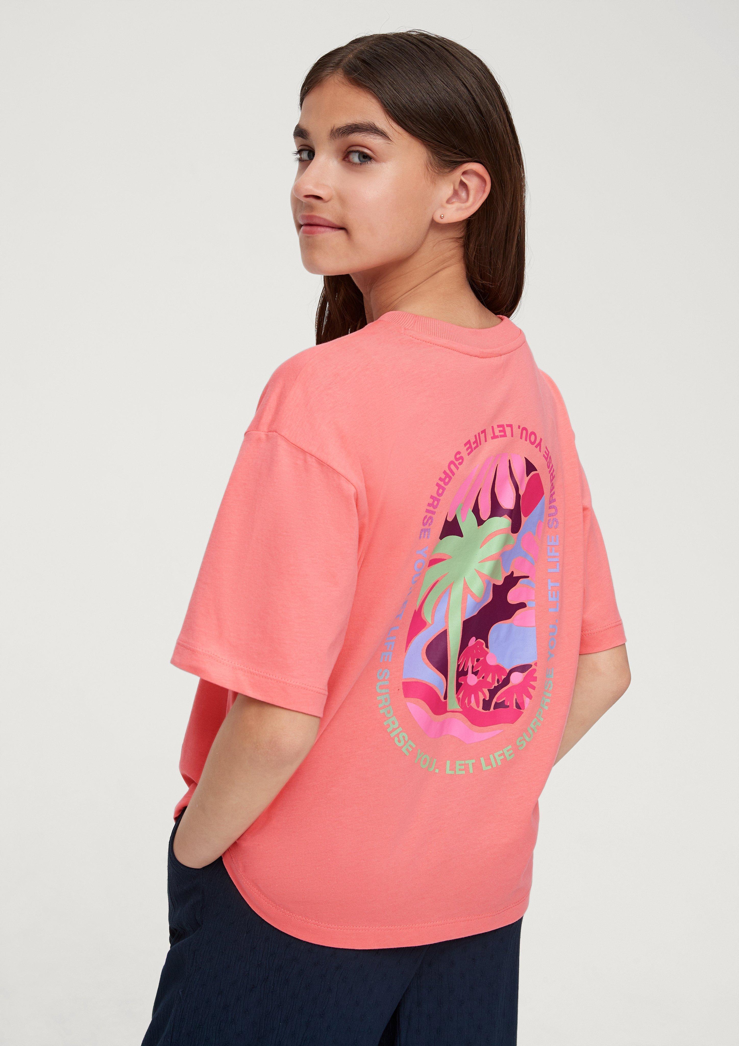 T-Shirt mit Rückenprint  2130468-4334