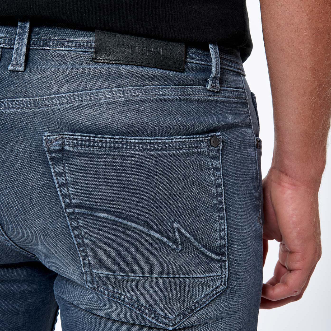 DAXKO  Jean slim gris Homme