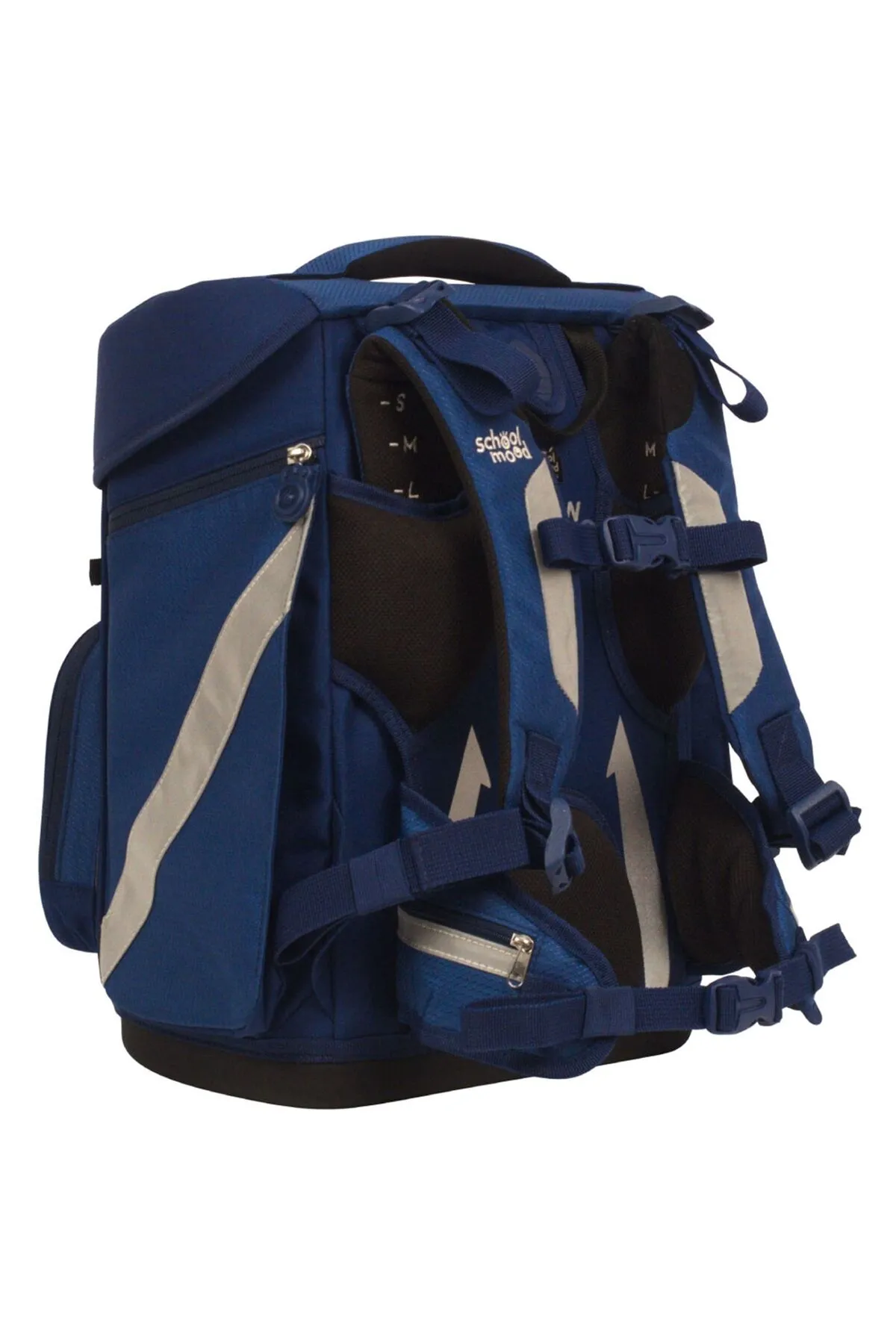 School Mood  Schulrucksack - Grau - Unifarben