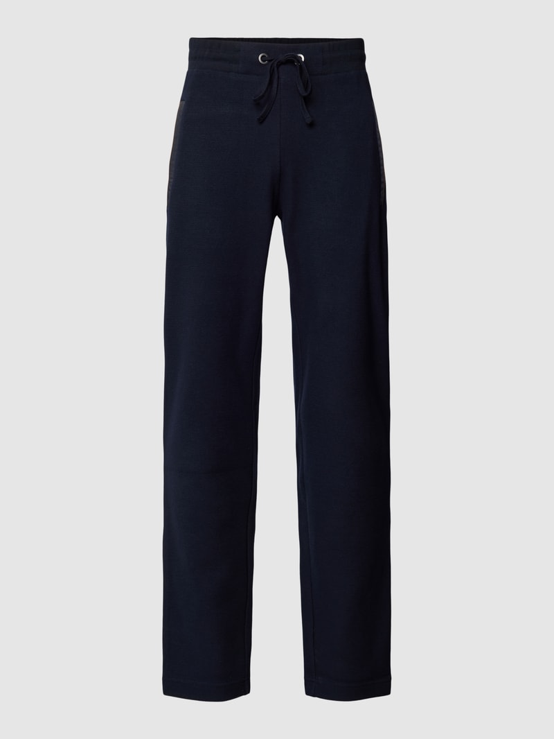 Sweatpants mit Gesäßtasche in marineblau