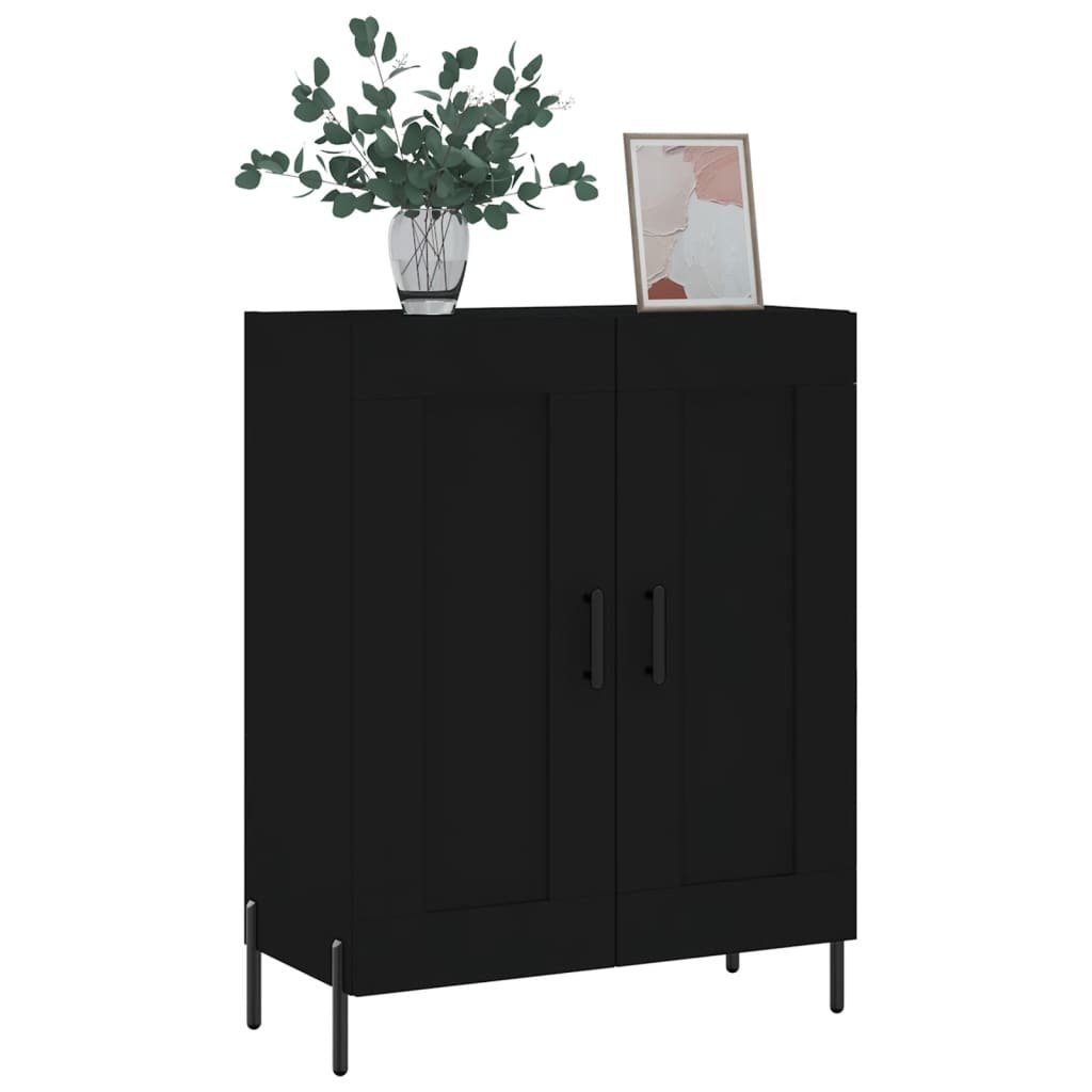 vidaXL Sideboard Sideboard Schwarz 69,5x34x90 cm Holzwerkstoff (1 St)