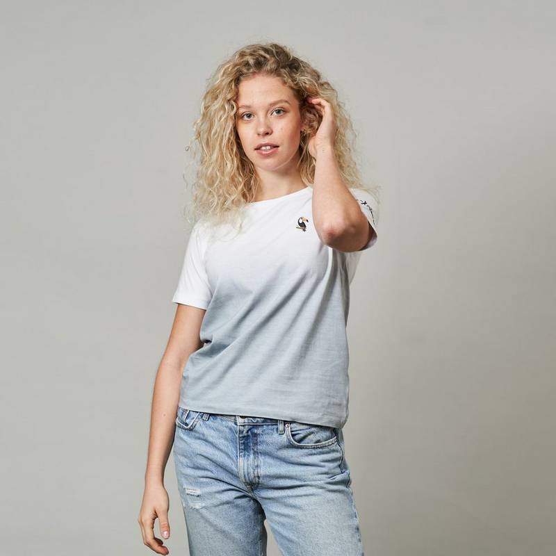 BIDI BADU Tropical Don Damen T-Shirt Tennisshirt Damen