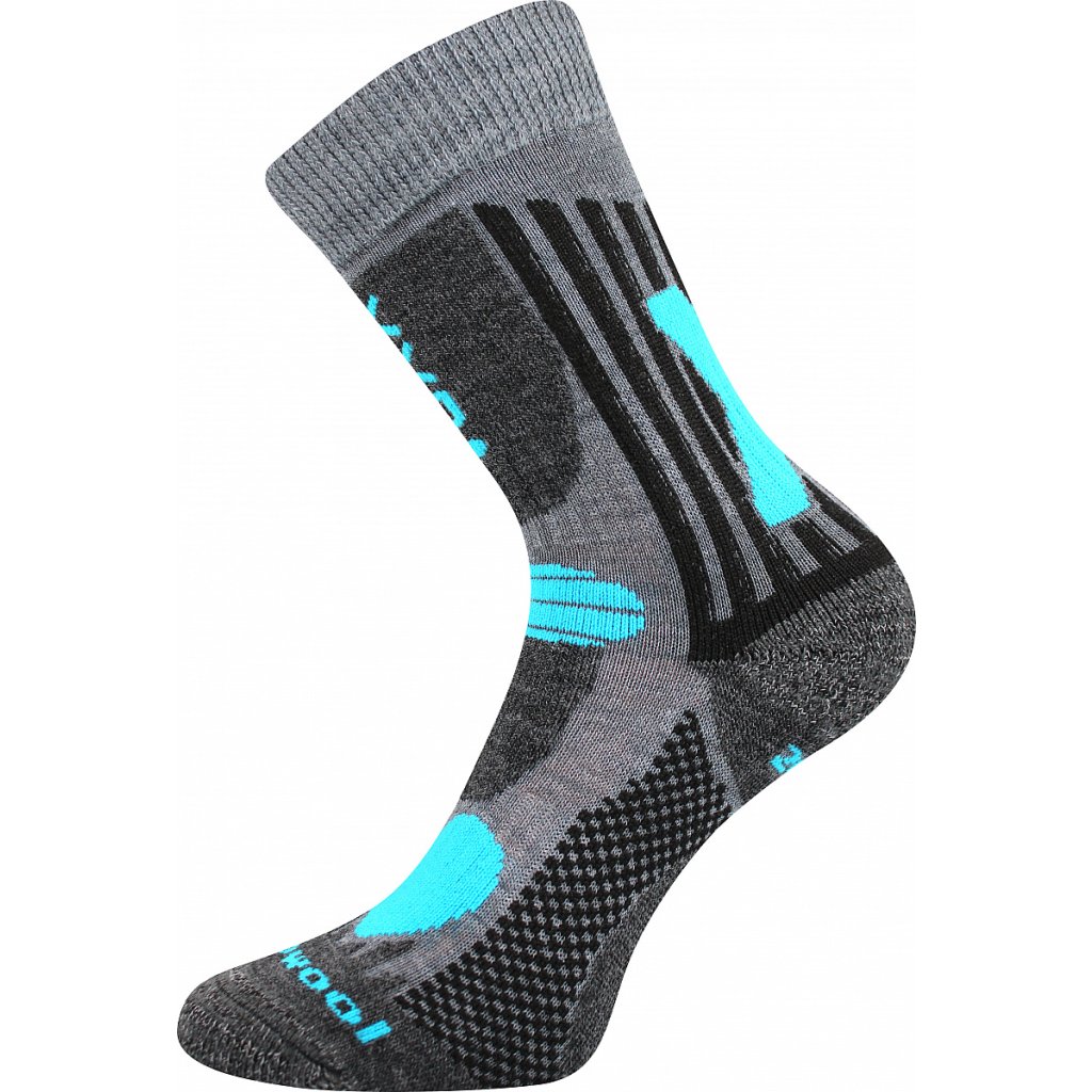 Voxx Vision hellgraue Socken aus Merino