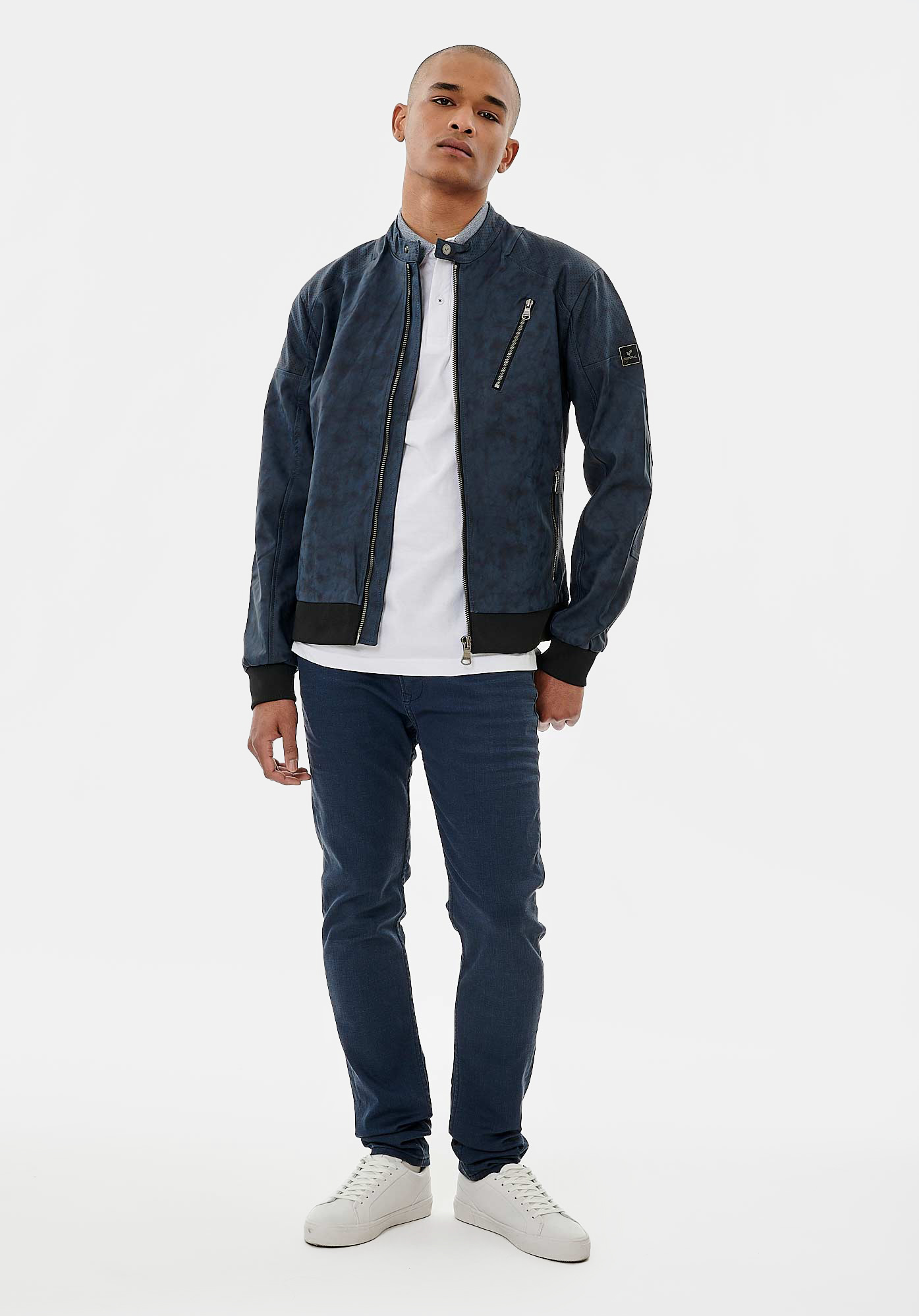 NINO   Blouson bleu Homme