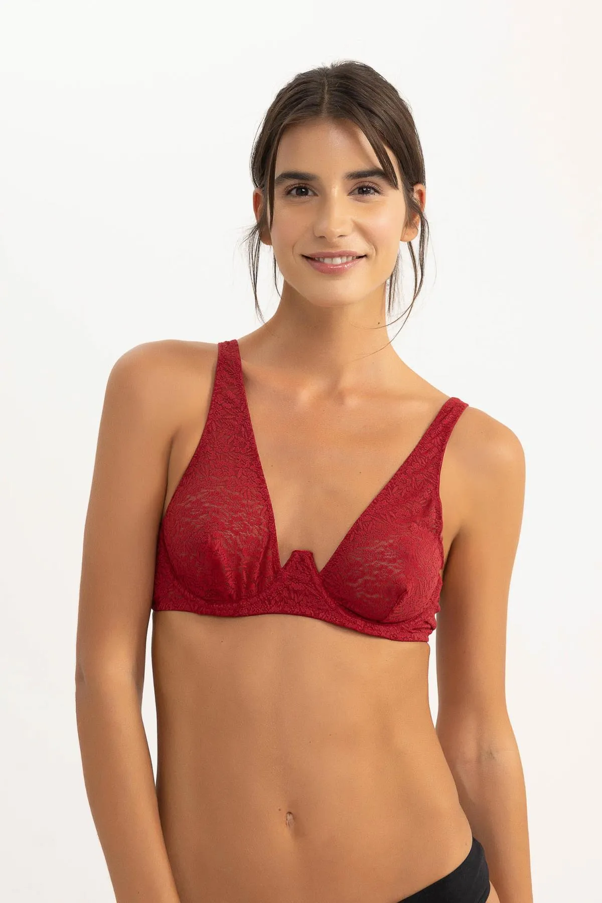 DeFacto  Fall In Love – Spitzen-BH ohne Träger und ohne Polsterung A8422ax23wn