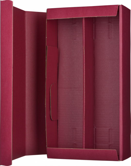 WEIN & CO Karton 2er Rot Scala mit WEIN & CO Logo