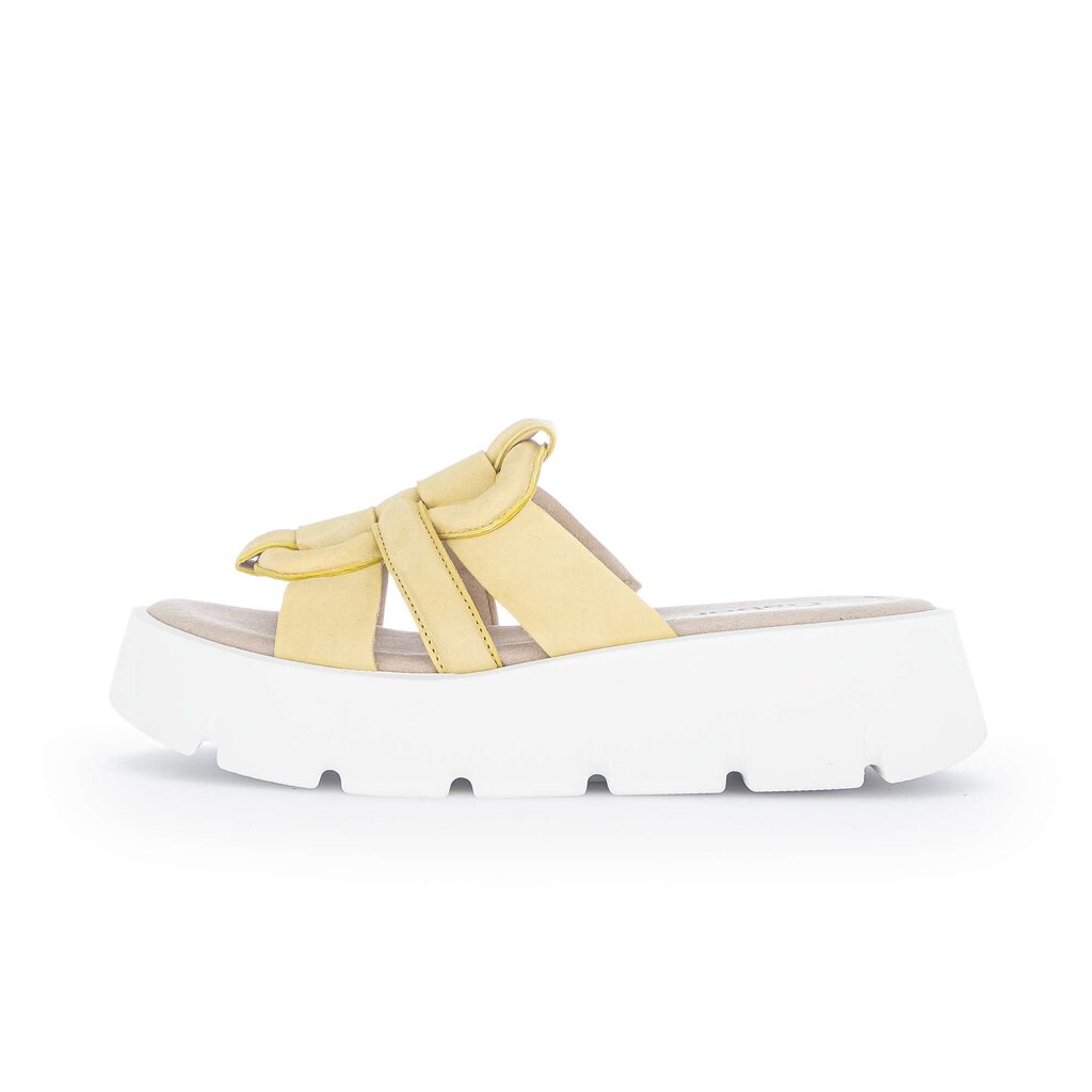 Gabor fashion Pantolette gelb