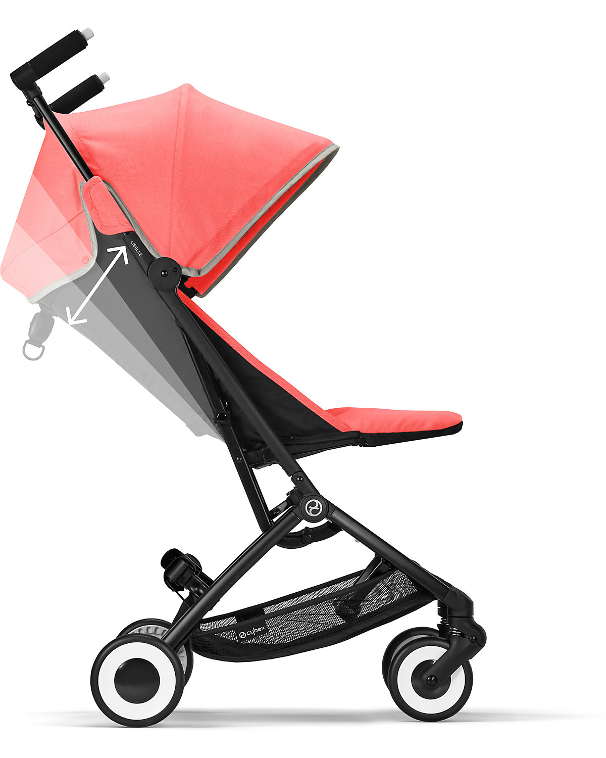 Buggy LIBELLE, hibiscus red