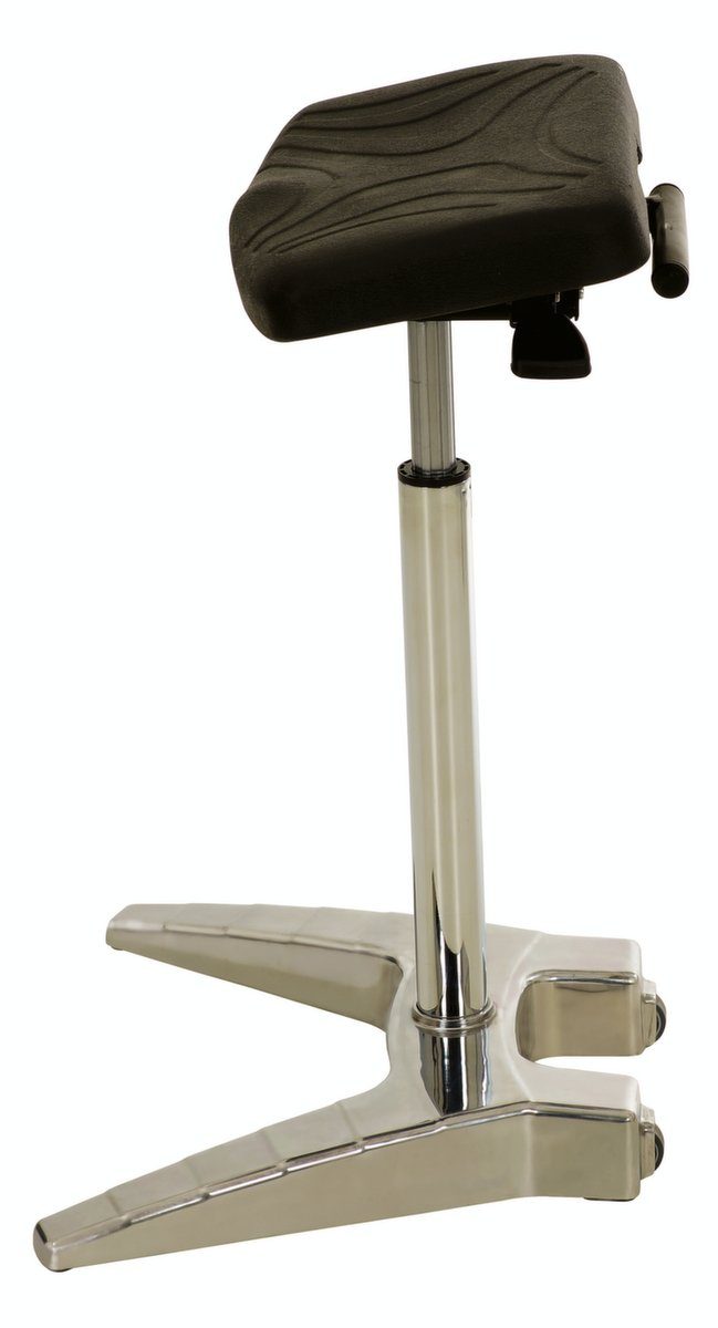 PROREGAL® Stehhilfe Stabile Stehhilfe Phoenix, Sitzhöhe 70-88cm, Polstersitze
