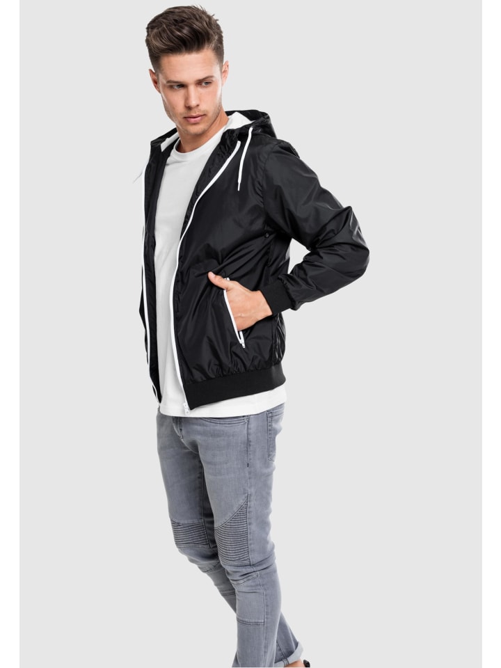 Urban Classics Urban Classics Windbreaker in blk/wht günstig kaufen