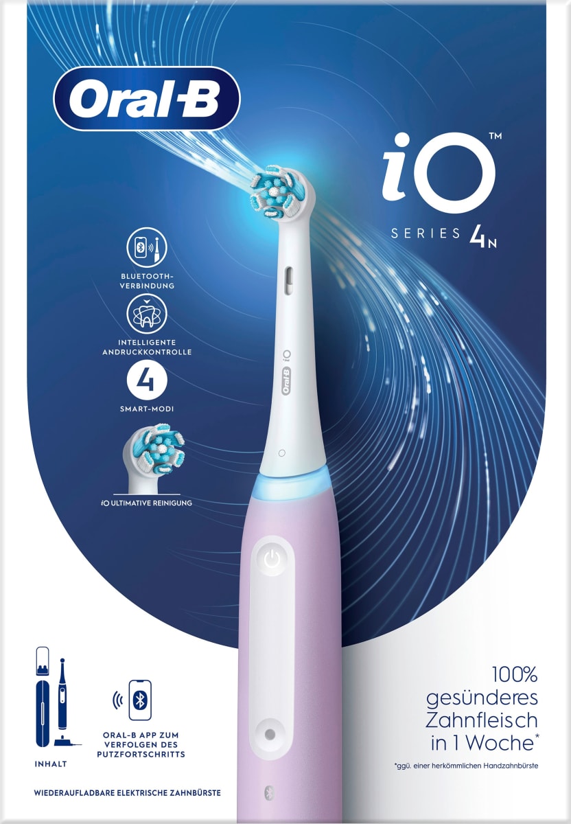 Elektrische Zahnbürste iO Series 4 Lavender, 1 St