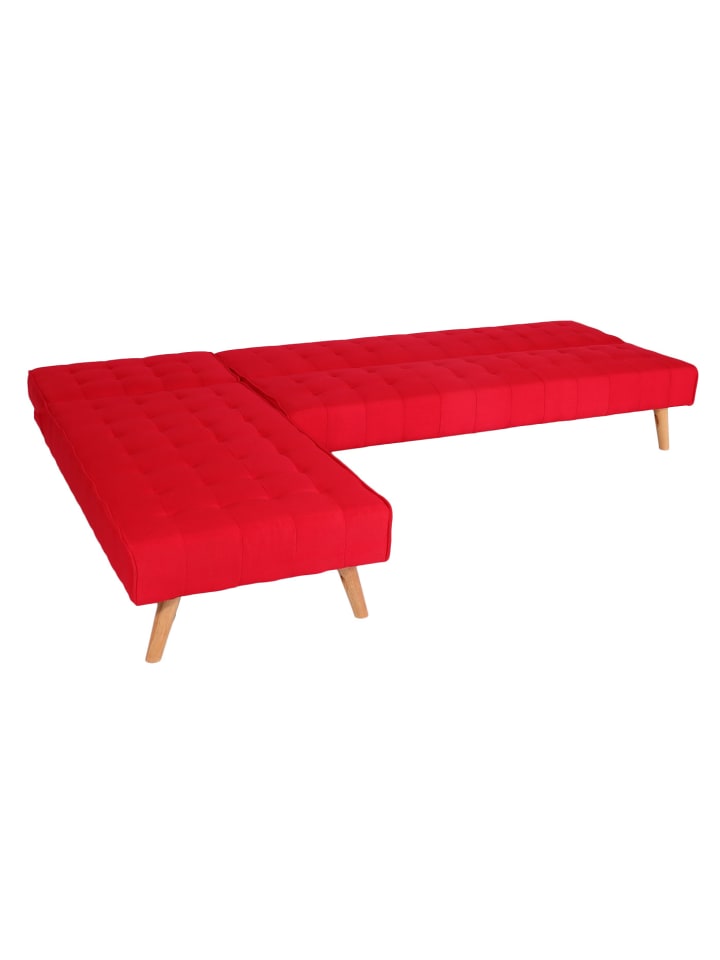 MCW Ecksofa K38 Liegefläche links/rechts, Rot günstig kaufen onesize