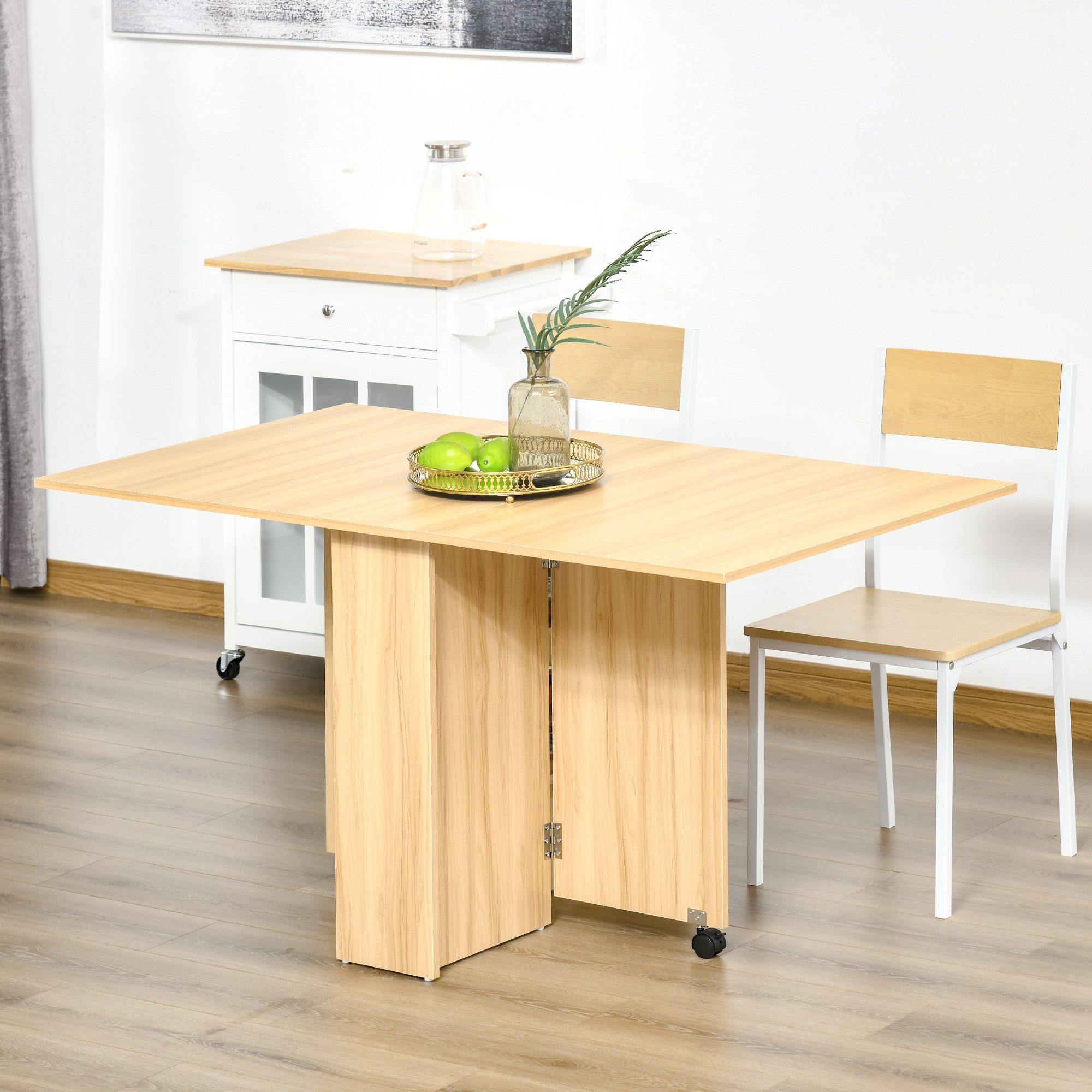 HOMCOM Klapptisch Mobiler Tisch