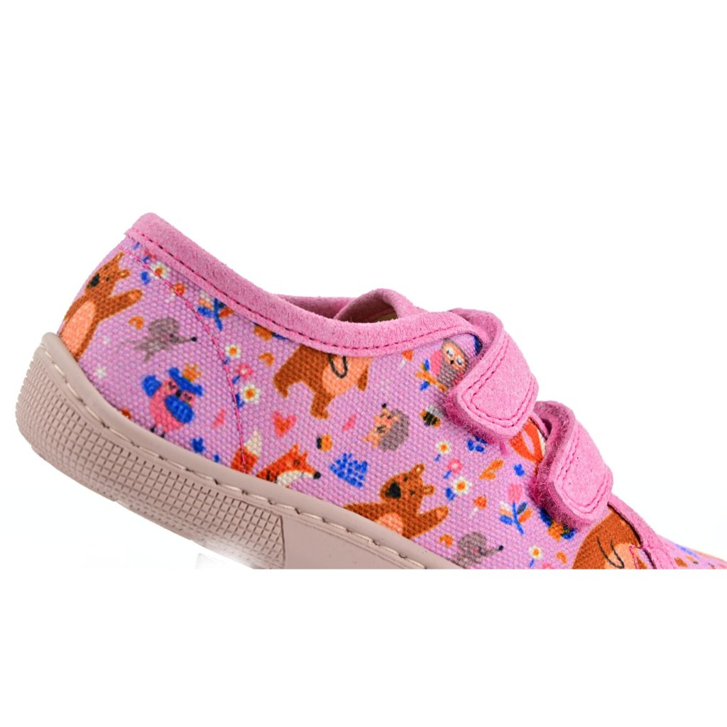 Koel4kids Dud Textile Bear Pink 07M035.50B-610 Barfußsneakers