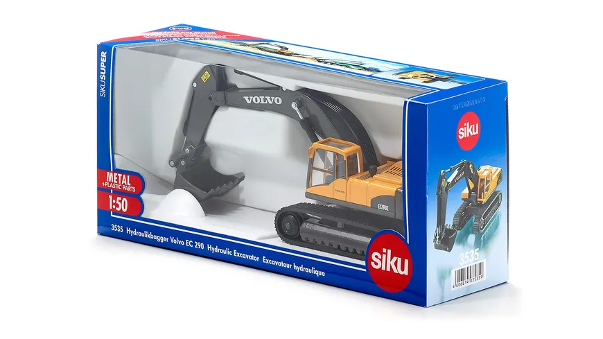SIKU 3535 Super - Hydraulikbagger Volvo EC 290 C