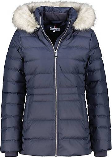 TOMMY HILFIGER Damen Daunenjacke mit Kapuze TYRA DOWN JACKET WITH FUR