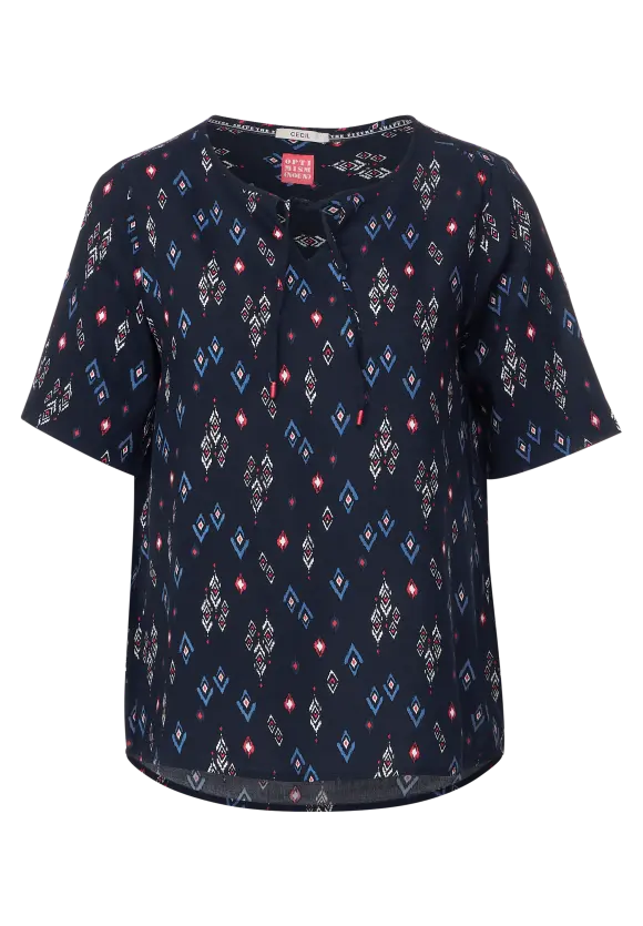 CECIL Bluse mit Minimalprint