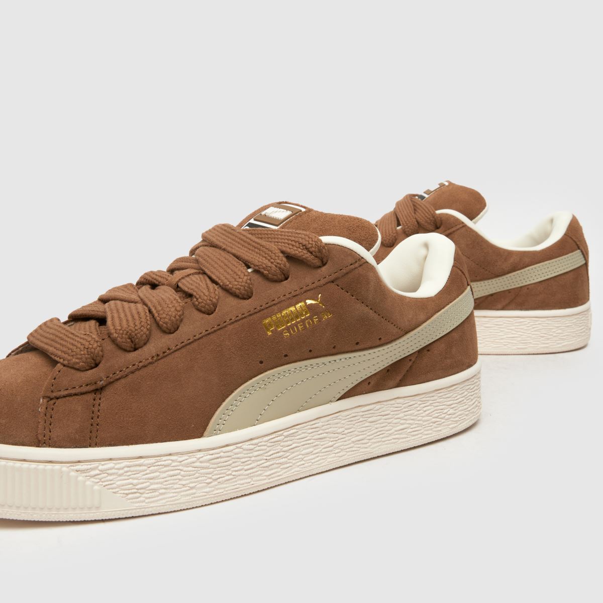 PUMA Suede XL cipők barna multiszínű színben