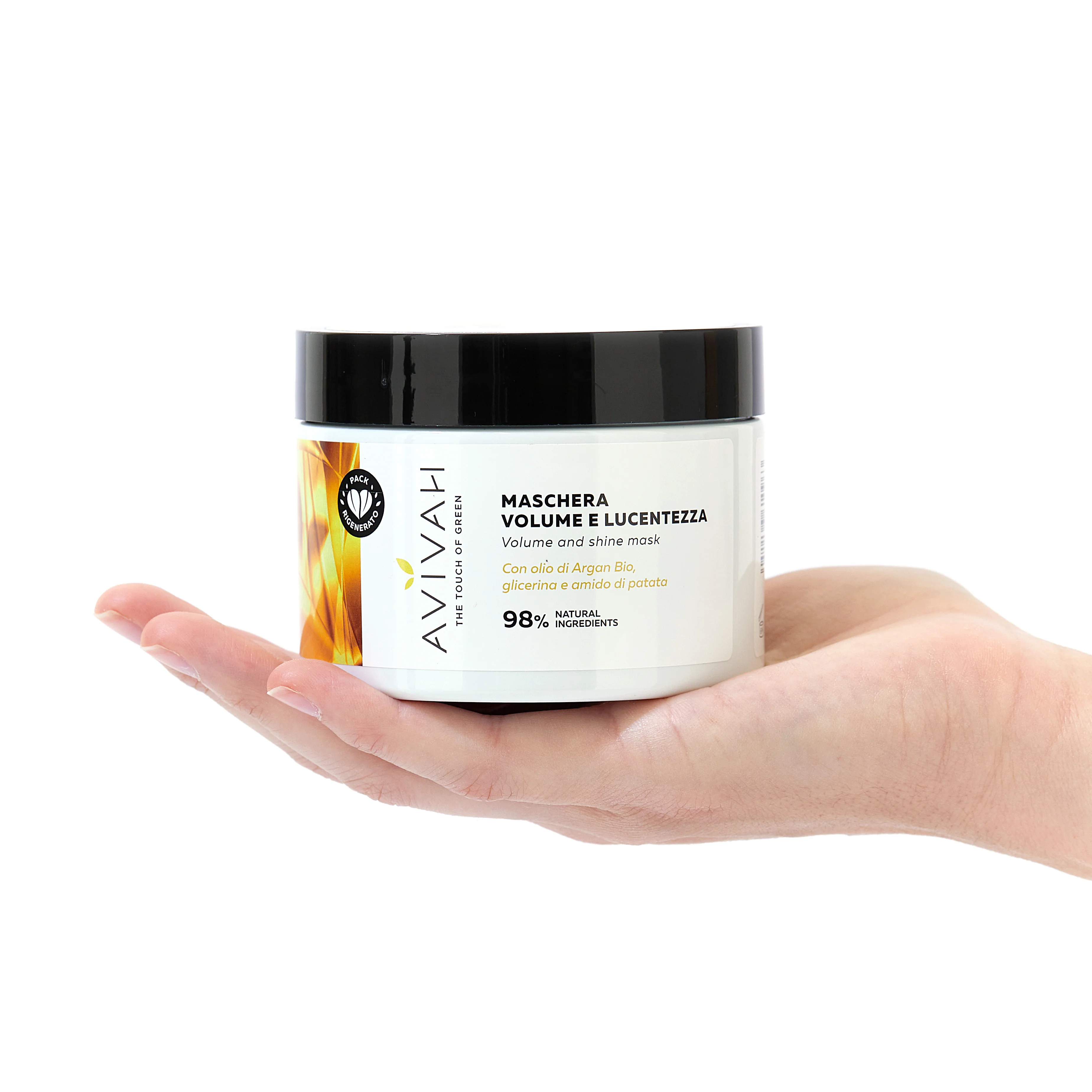 Cura dei Capelli Maschera Volume e Lucentezza - Maschera Volumizzante Capelli, Maschera Illuminante Capelli