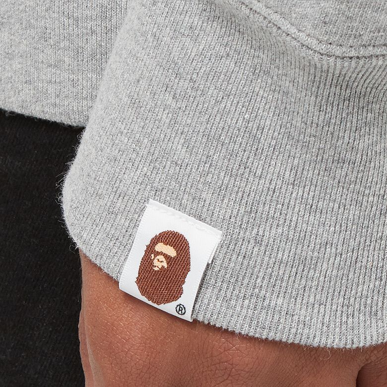 A Bathing Ape Shark Full Zip Hoodie M grey