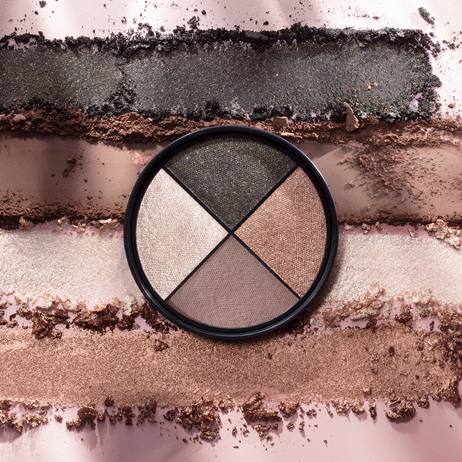 Flawless Eyes Palette 4 sjenila za oči - Paleta sjenila za oči, Kompaktno sjenilo za oči