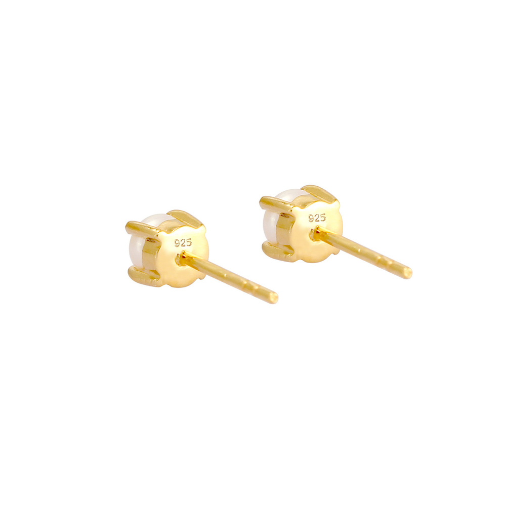 Elli Elli Boucles d'Oreilles Dames boucles d'oreilles modernes de base avec perles de  Boucles d'oreilles