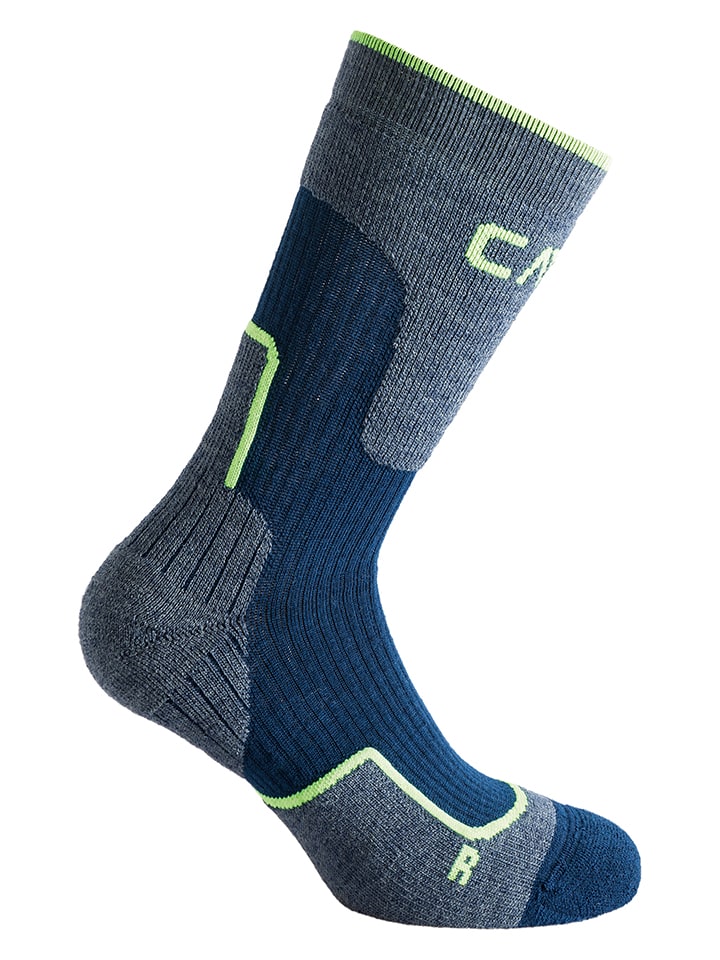 CMP Trekkingsocken in Grau/ Dunkelblau günstig kaufen