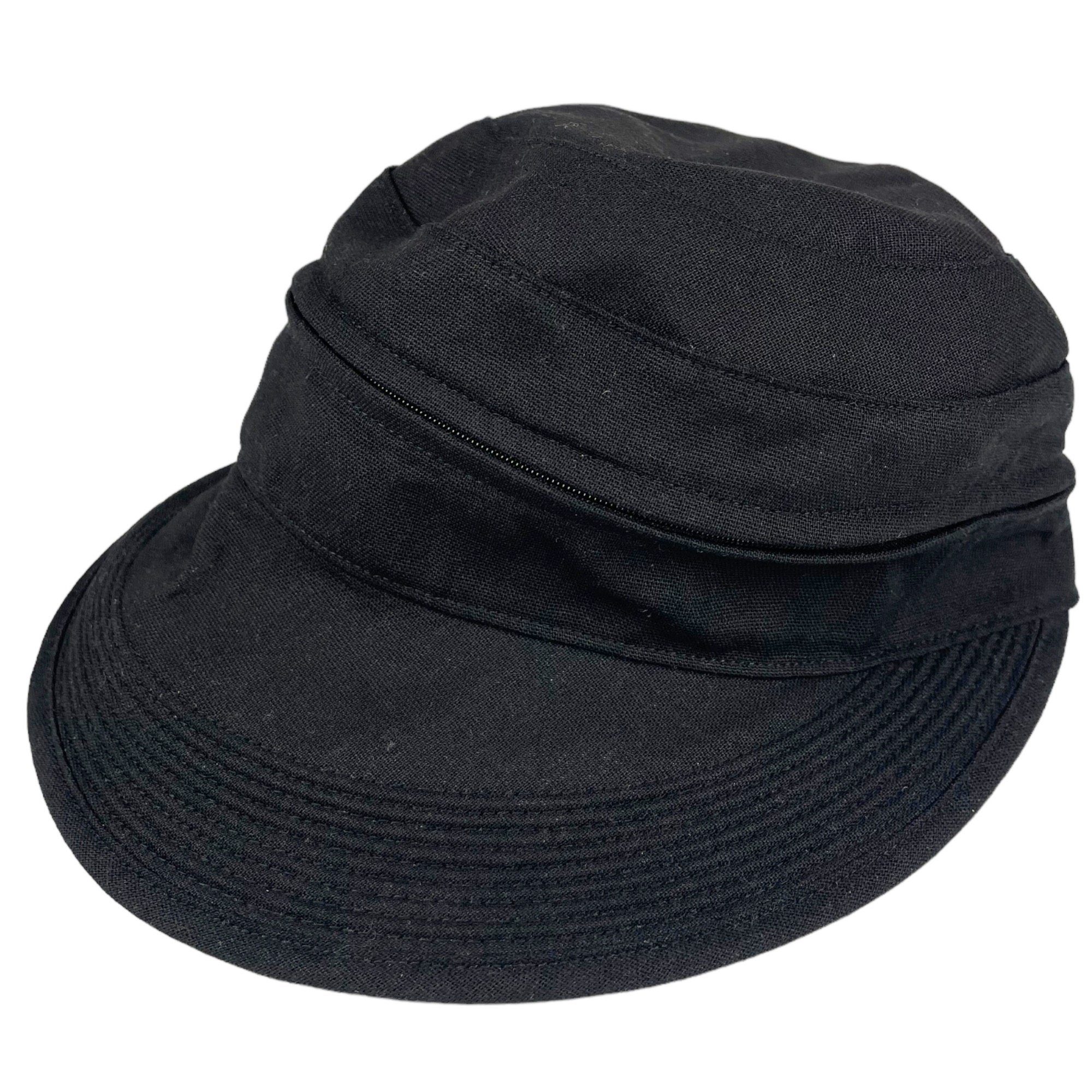 Taschen4life Sonnenhut Visor Cap 2in1 Sonnencap Basecap & Sonnencap in Einem, unisex, aus Leinen