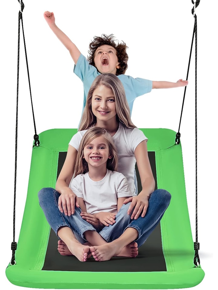 COSTWAY Nestschaukel in Grün günstig kaufen 80x150cm
