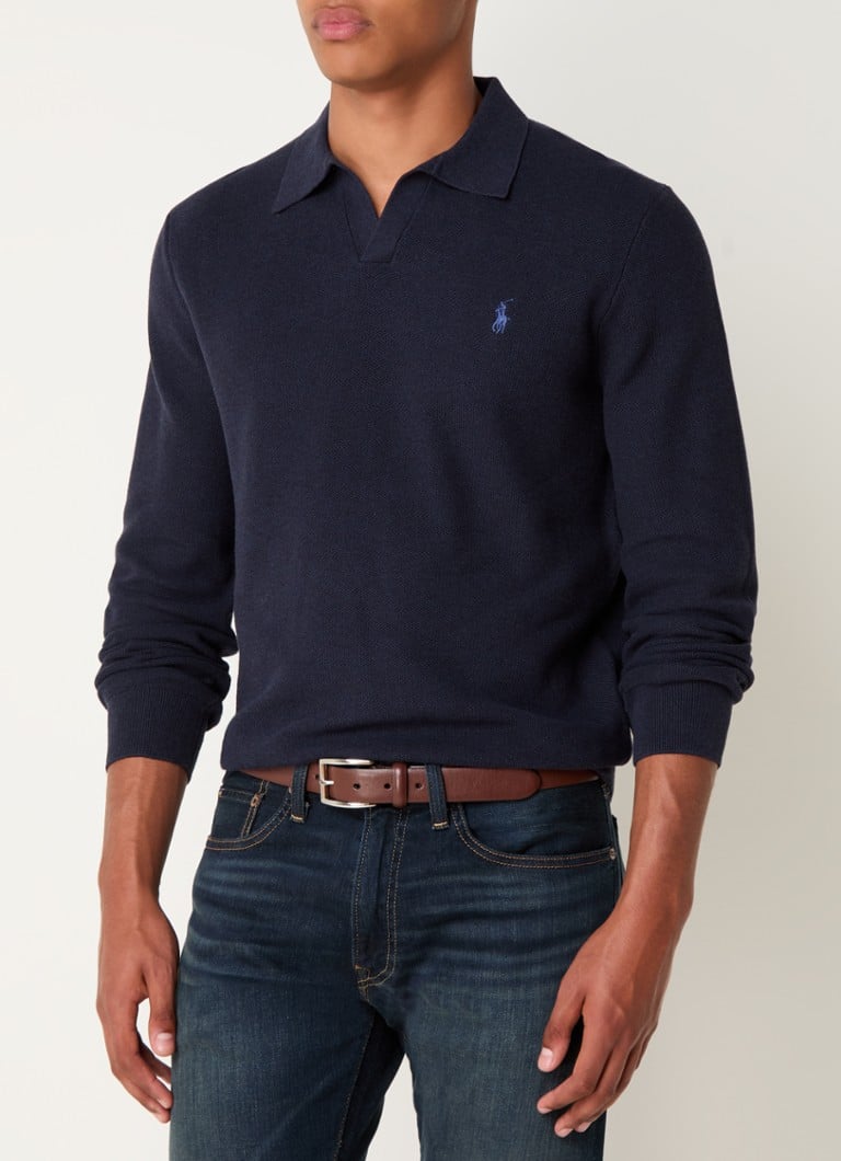 Polo Ralph Lauren într-o croială clasică cu logo brodat