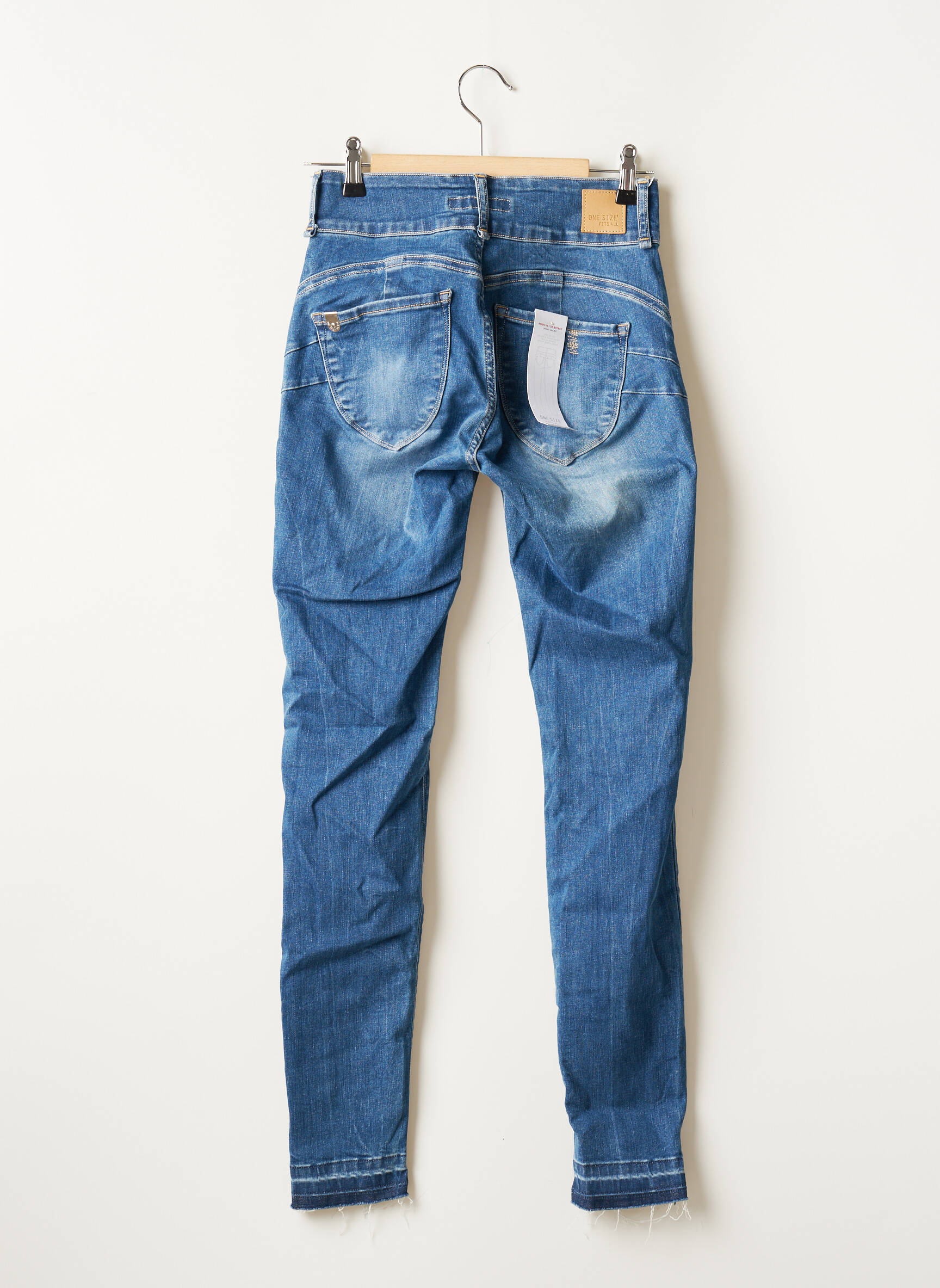 One Size Filts All Jeans Skinny Femme couleur bleu